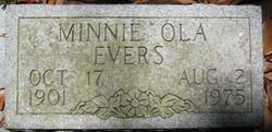 Minnie Ola Evers 