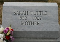Sarah <I>Steele</I> Tuttle 