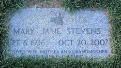 Mary Jane <I>Hinton</I> Stevens 