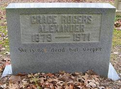 Grace <I>Rogers</I> Alexander 