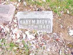 Mary A Moore <I>Strattan</I> Brown 