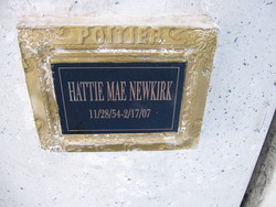 Hattie Mae Newkirk 