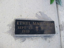 Ethel Mae Davis 