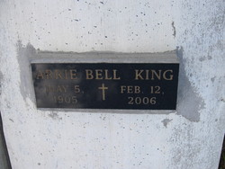 Arrie Bell King 