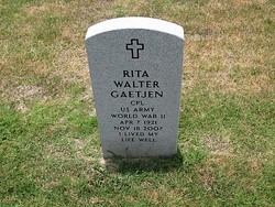 Rita Agnes <I>Walter</I> Gaetjen 