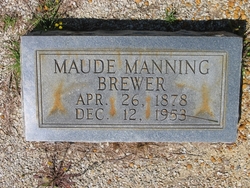 Maude <I>Manning</I> Brewer 