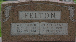 Pearl Jane <I>Foster</I> Felton 