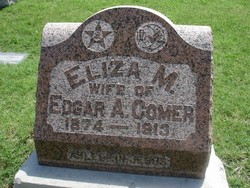 Eliza Mary <I>Aldridge</I> Comer 