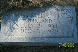 Mary Nell <I>Kelley</I> Kirkland 