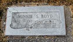 Winifred Sophia “Winnie” <I>Byers</I> Boyd 