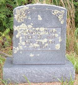 Maude <I>Flynn</I> Duke 