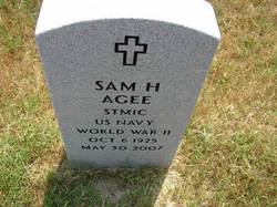 PO1 Sam Hampton Agee 