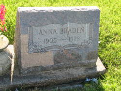 Anna F. <I>Higinbotham</I> Braden 