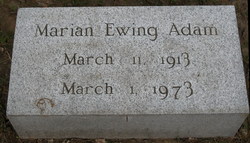 Marian <I>Ewing</I> Adam 