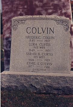 Lura Curtis Colvin (1849-1871)