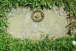 Amelia Marcella “Molly” <I>Dernach</I> Baxter 