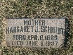 Margaret Jane <I>McNeil</I> Schmidt 