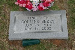 Janie Ruth <I>Collins</I> Berry 