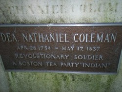 Deacon Nathaniel Coleman 