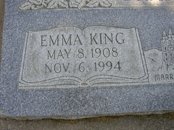 Emma <I>King</I> Bradford 
