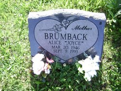 Alice Joyce Brumback 