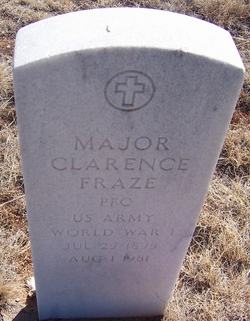 Major Clarence Fraze 