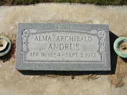 Alma Archibald Andrus 