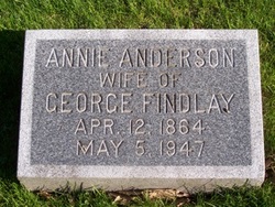 Annie <I>Anderson</I> Findlay 