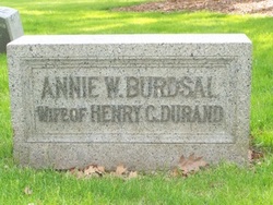 Annie Woodward <I>Burdsal</I> Durand 
