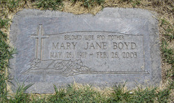 Mary Jane <I>Prince</I> Boyd 