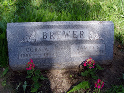 Cora Ann <I>Davis</I> Brewer 