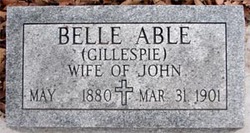 Belle <I>Gillespie</I> Able 