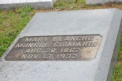 Mary Blanche <I>Munroe</I> Guimarin 