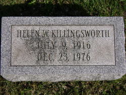 Helen Sarah <I>Weichel</I> Killingsworth 