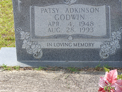 Patsy <I>Adkinson</I> Godwin 