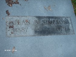 Jean B Simpson 