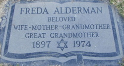 Freda <I>Farber</I> Alderman 