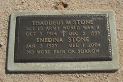 Thaddeus M Stone 