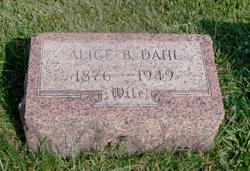 Alice B. <I>Comely</I> Dahl 