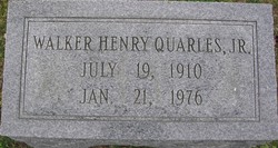 Walker Henry Quarles Jr.
