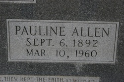 Pauline <I>Allen</I> Green 