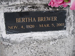 Bertha Brewer 