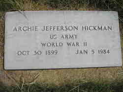 Archie Jefferson Hickman 