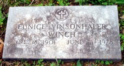 Eunice Evelyn <I>Vinsonhaler</I> Winch 