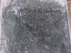 Annie Mae <I>Bankston</I> Merritt 