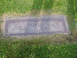 Clara B. <I>Ross</I> Fowlie 