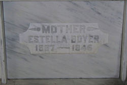 Estella <I>Stillwagon</I> Boyer 