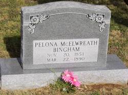 Pelona Lingo “Lona” <I>McElwreath</I> Bingham 