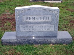Harold Robert “Harry” Benfield 