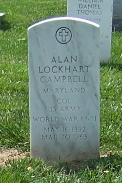 Col Alan Lockhart Campbell 